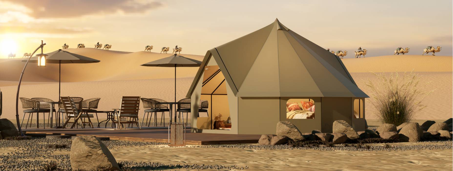 长阳县露营酒店帐篷产品